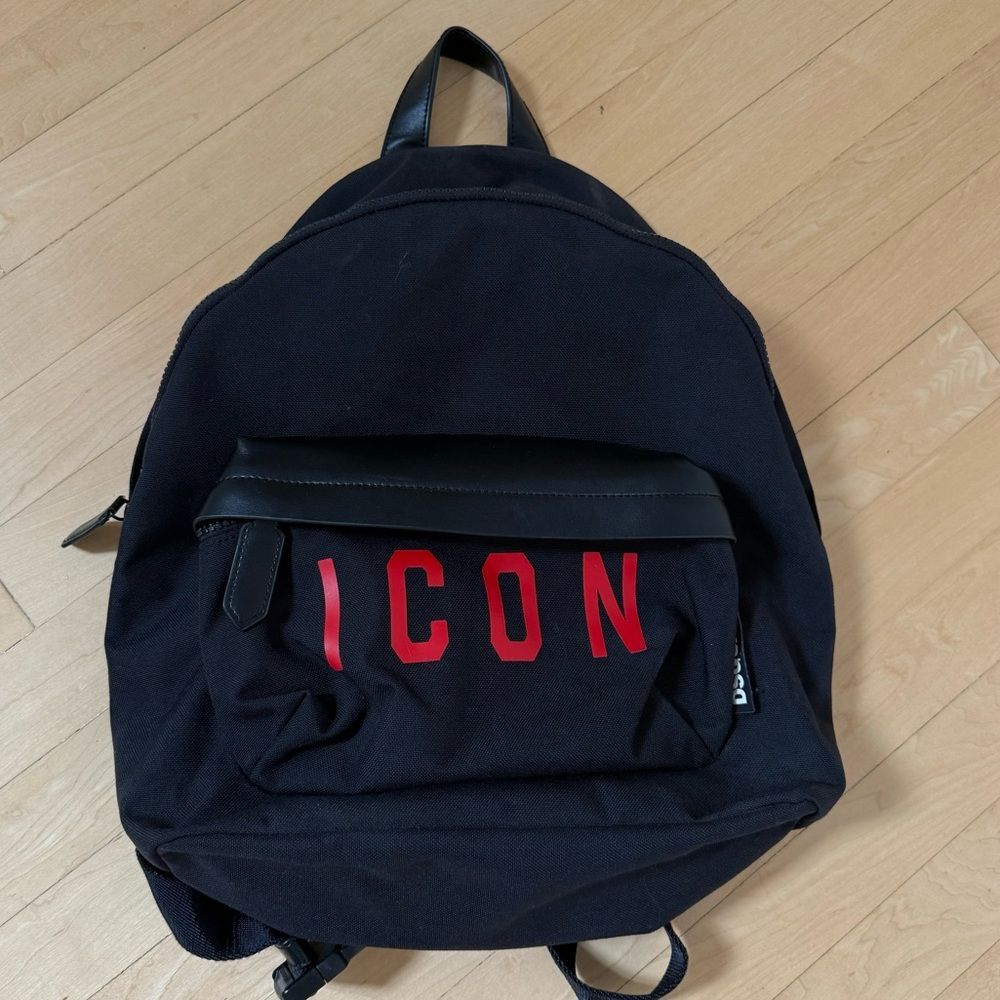 Dsquared2 Icon Collection Black Backpack - Picture 2 of 16